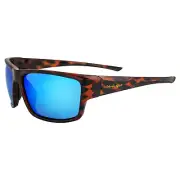 Cliff Weil Islander Eyes Fiji Polarized Sunglasses Tortoise w/ Blue Mirror Lens