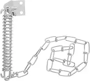 TOBBOMEY Heavy Duty Theft Door Chain Lock Windproof Security Chain for Front Screen Doors Easy Installation and Enhanced Home Protection Maintains Indoor Airflow