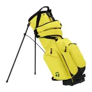 TaylorMade Golf FlexTech Stand Bag COLOR: Yellow Top: 4-Way Top