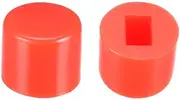 XYWHPGV 40pcs Tactile Push Button Switch Caps 6x5mm for Micro Tactile Switch Red(74cdd 926a7 b2777 a60df 07b85 ee27a