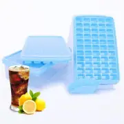 SFL Ice Cube Tray With Lid And Bin,55x3 Pcs Silicone Ice Cube Molds,Ice Trays Fo