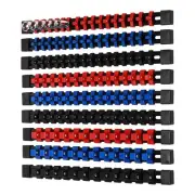 9PCS 1/4",3/8",1/2"Drive ABS Socket Organzier, Socket Rail Holders for Tool C...