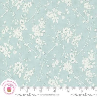 Moda HONEYBLOOM 44343 12 Blue FLORAL 3 SISTERS Quilt Fabric