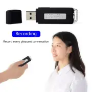 2 in1 Mini USB Digital Pen Audio Voice Recorder USB 16GB/8GB/4GB Flash Drive NEW