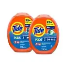 Tide Laundry Detergents Multipack 2 Original Scent Liquid Laundry Detergent Pods