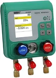 A/C Gauge Gauge Set Dy523 for Auto, Automobile Air Conditioning Filling Equipment Car Gauge, ONLY 1 Meter