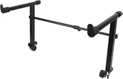Keyboard Stand, 2 Tier Keyboard Stand Extension Adapter, Electronic Piano Accessories, Universal for X Style Keyboard Stand, Adjustable Width 16.5 to 29.5