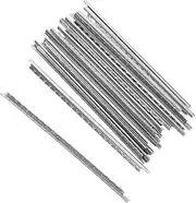 WHAMVOX Classical Guitar Fret Wires 19pcs Set Replace Guitar Fret Wires Chrome Plated Easy to Install