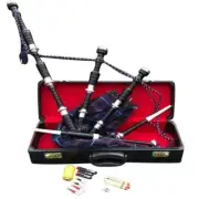 Great Scottish Highland Bagpipe with case