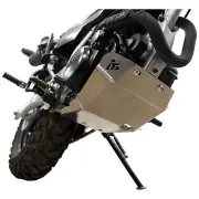 New!-Tusk Aluminum Skid Plate Silver–Fits: Yamaha TW200 1990–2025-Dual Sport