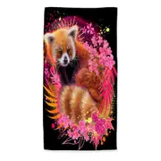 Red Panda Spirit Beach Towels Medium Large Extra Large