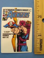 STICKER ~ Marvel Comics Classic Comic Cover - AVENGERS: Antman & Hawkeye #223
