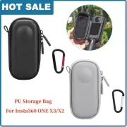 PU Storage Bag Carry Case Protetive Cover for Insta360 ONE X3/X2 Camera Travel
