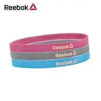 在飛比找森森購物網優惠-Reebok 運動髮帶三件組(藍、粉、灰)