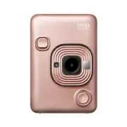 NEW Fujifilm Instax Mini LiPlay Hybrid Instant Camera - Blush Gold
