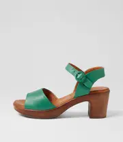 [DIANA FERRARI] blaide emerald leather sandals