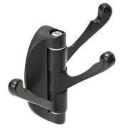 180 degree Revolve Bathroom Robe Hook Holder Wall Mounted Adjustable 3 Hooks Cloth Hat Towel Hanger