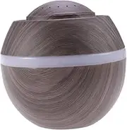 Cabilock Mini Household Humidifier Diffuser Fresher for Car and Bedroom Deep Wood Grain Design Aromatherapy for Durability for Skin Hydration