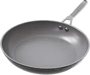 Ninja ZEROSTICK Ceramic Pro 32 cm Frying Pan, Scratch Resistant, Made PTFE-Free, All Hob Compatible, Black, CW30032UK