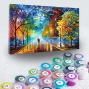 Leonid Afremov a FRESHNESS OF COLD Paint By Numbers Full Kit Painting On Canvas