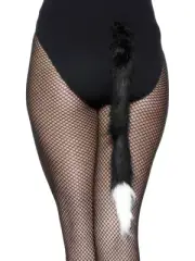 Cats Tail Ladies Aniaml Fancy Dress Accessory Furry Tail