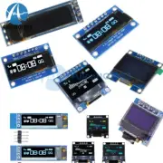 0.49/0.69/0.91/0.96/1.3" White/Blue OLED Display Module IIC I2C/SPI For Arduino