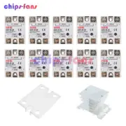 1-10PCS Single Phase DC3-32V to AC24-380V SSR-40DA 40A Solid State Relay Module