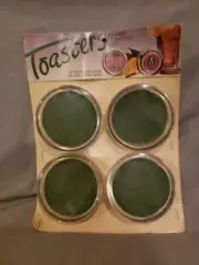 Vintage Toasters Glass Coaster Set of 4 Make Your Own Customize Felt Back Crafts