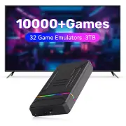 Retro Game Console - 32 Emulator with 10107 Built-In Games, Plug and Play Video