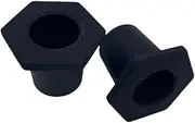 2 Pieces Umbrella Cone Umbrella Table Hole Insert Silicone Patio Table Umbrella Hole Ring for Patio Beach Courtyard Backyard