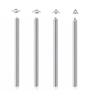 Diamond Engraving Cutter Milling Point Engraver Bits Mill Cnc Cutting 3.175mm