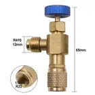 Easy to Use R22R410 Connector for Air Conditioning Systems Prevents Freezing