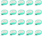 CAESEA 20-Piece/Set Versatile 1.2V 20mAh NiMh Rechargeable Batteries Simple Proof Battery