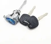 GIFAYUAN Fit for BYD F3 F3R Car Accessories Trunk Lock Front RearDoor Lock Cylinder Door Lock Cylinder(Blue)