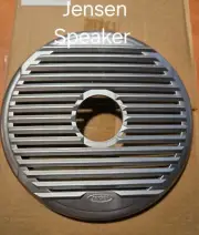 Jensen Audio Boat Speaker Grille Covers - 6.5 Inch Gray Plastic (PAIR)