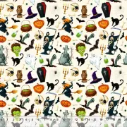 Monster Mash- Home Decor Fabric Polyester 62" W Sold by the Yard