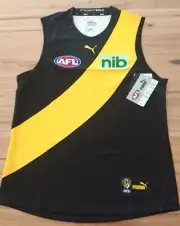 Richmond Tigers 2022 AFL Football Jersey Size L Puma On Field Team Gear BNWT