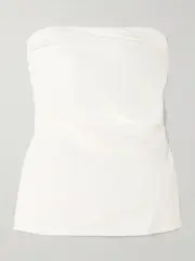 [TOVE] TOVE - Izel Linen Bandeau Top - Off-white - FR 36 FR 36 Off-white