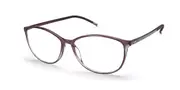 Silhouette SPX Illusion Full Rim 1604/75 4110 Men's Glasses Purple Size 52 - Private Health Rebate - Blue Light Block Available