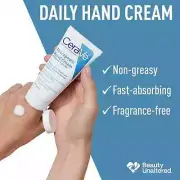 CeraVe Therapeutic Hand Cream, Non-greasy Frangrance Free Moisturizer for Dry Sk