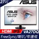 ASUS VA27DQ 窄邊螢幕(27吋/FHD/DP/喇叭/IPS)