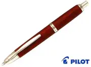 Pilot Namiki Wood Axis CAPLESS Fountain Pen Deep Red Fine Nib FC-25SK-DR-F F/S