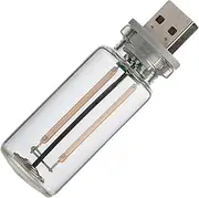 Retro Car Lamp - USB Lights, 3.15 Inches Car Interior Atmosphere - 0.5w Energy-Saving USB Powered Ambient Night - Multi-Color for Reading, Mood, and Decoration