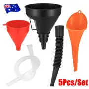 Universal Fuel Funnel Retractable for Car Gasoline Engine Oil Funnel Filter HQ