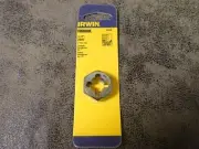 NEW Irwin 9445 Hanson 1/2"-20 NF 1" Carbon Steel Hex Rethreading Die (BN407)
