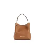 [GUCCI] GG Emblem Mini Bucket Bag Brown