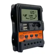 2X(10A Solar Controller 12V24V Solar Panel Battery Controller Regulator5678