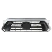 Chrome Mesh Grill Front Bumper Grille For 2012-2015 Toyota Tacoma 5310004491 New
