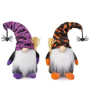 2Pcs Faceless Doll Happy Halloween Party Decor for Home Toys Desktop Ornaments