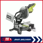 Ryobi 18V ONE+ 184mm Cordless Battery Mitre Drop Saw Compact Lightweight Tool